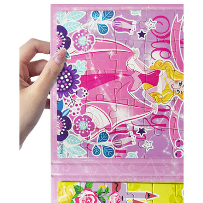 Disney Three Fold Puzzle - Disney Princess - GBU33DF0922