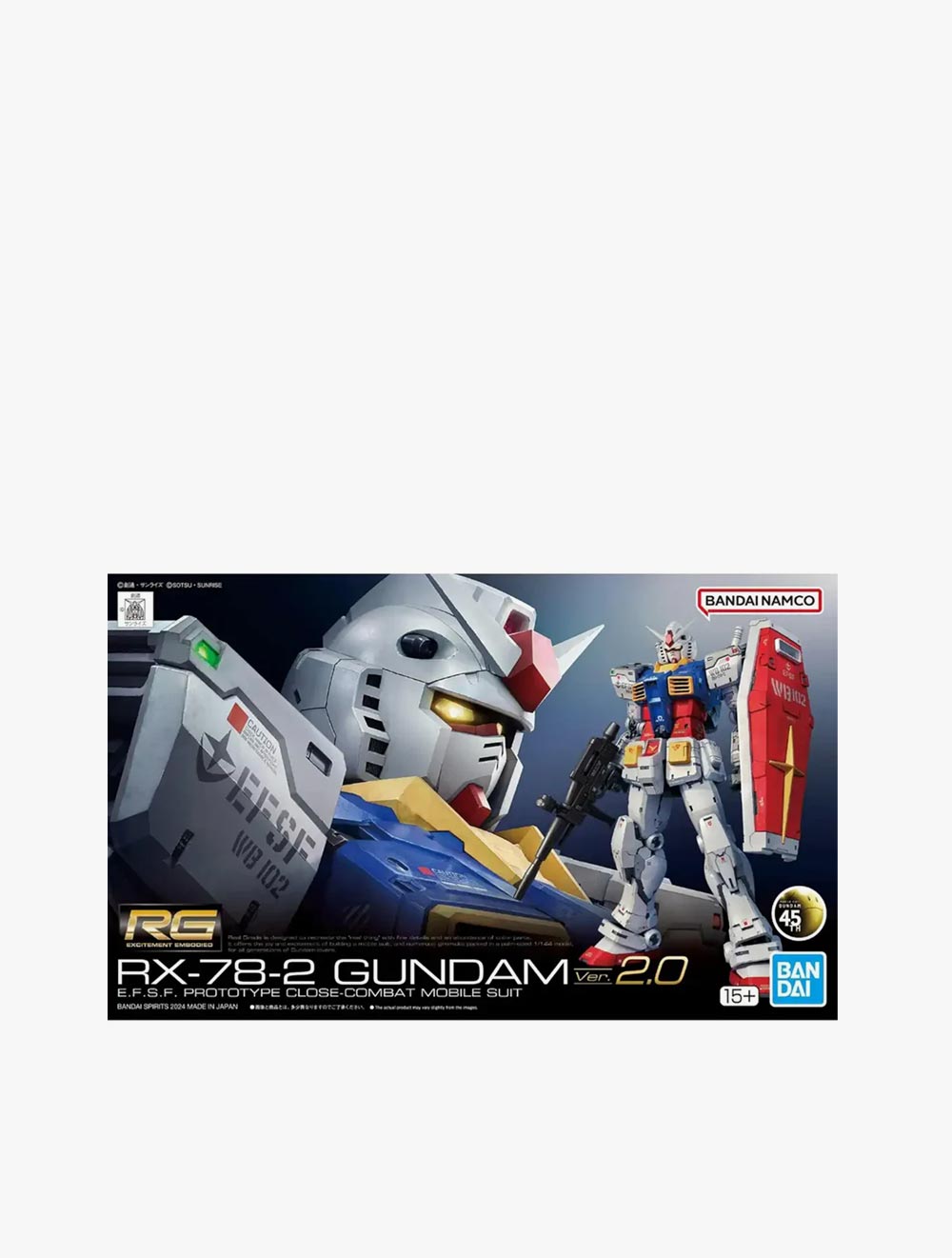 GUNDAM - RG 1/144 RX 78 2 GUNDAM VER 2 0
