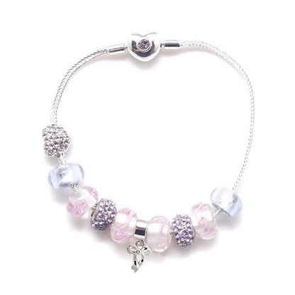 Glimmer Glam Bracelet Bowtie N Beads - GLJHWB272440