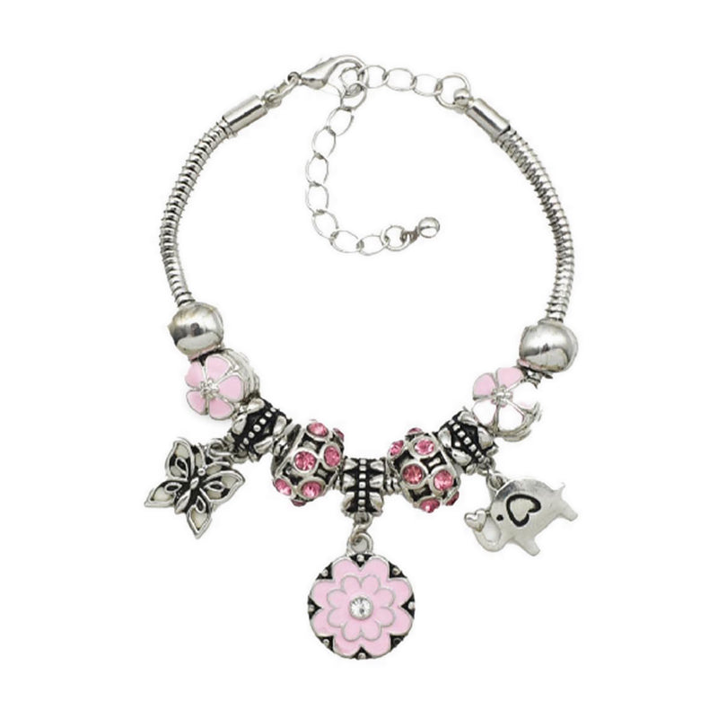 Glimmer Glam Bracelet Butterfly N Animals - GLJHWB272445