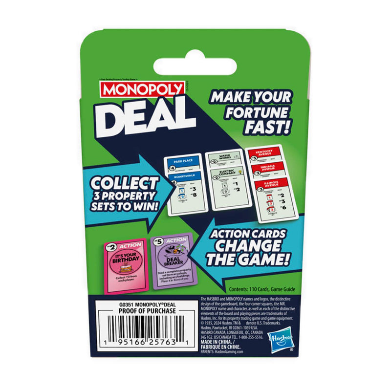 Monopoly Deal Card Game - GSSG0351