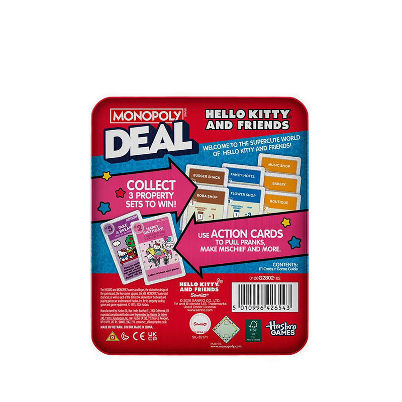 Monopoly Deal: Hello Kitty and Friends - GSSG2802