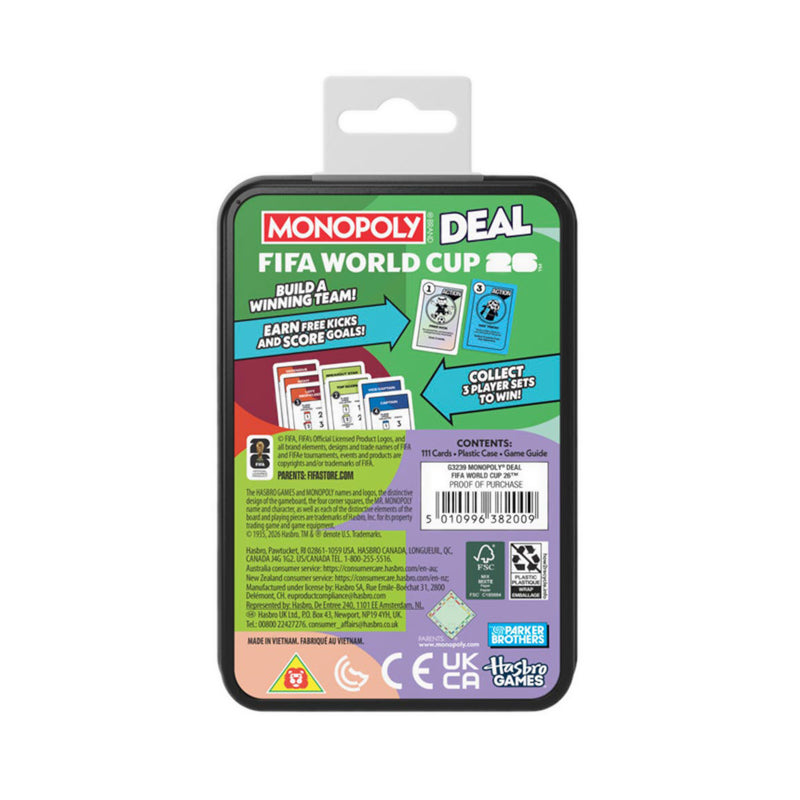 Monopoly Deal FIFA World Cup 2026 Edition  - GSSG3239