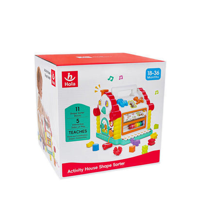 HOLA ACTIVITY HOUSE SHAPE SORTER - HOY739