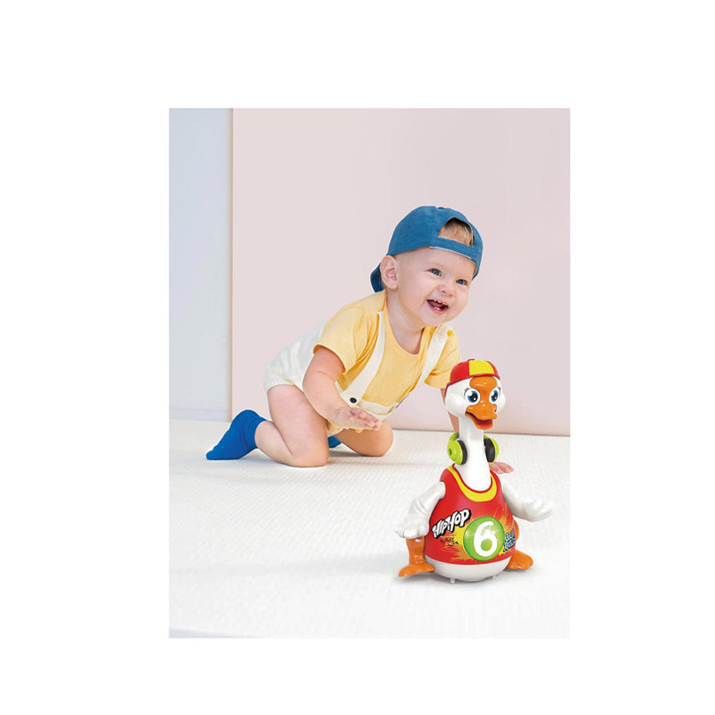 HOLA SWING GOOSE WITH LIGHT/MUSIC - HOY828