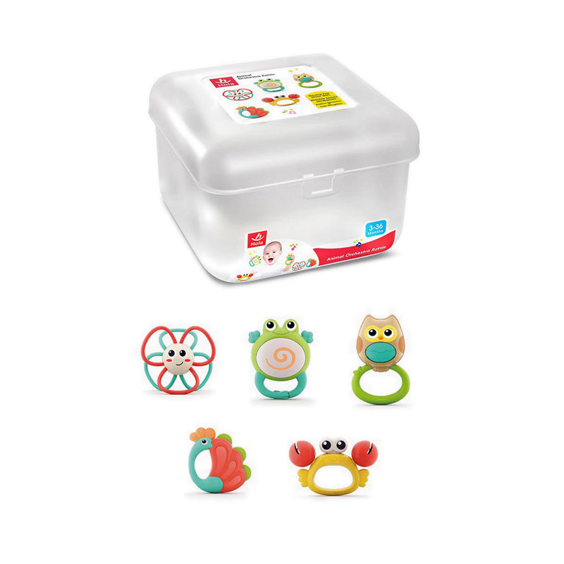 HOLA ANIMAL ORCHESTRA RATTLE - HOYE318B