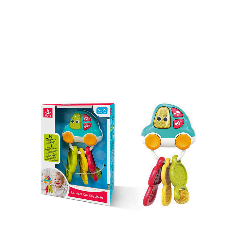 HOLA MUSICAL CAR KEYCHAIN - HOYE8996