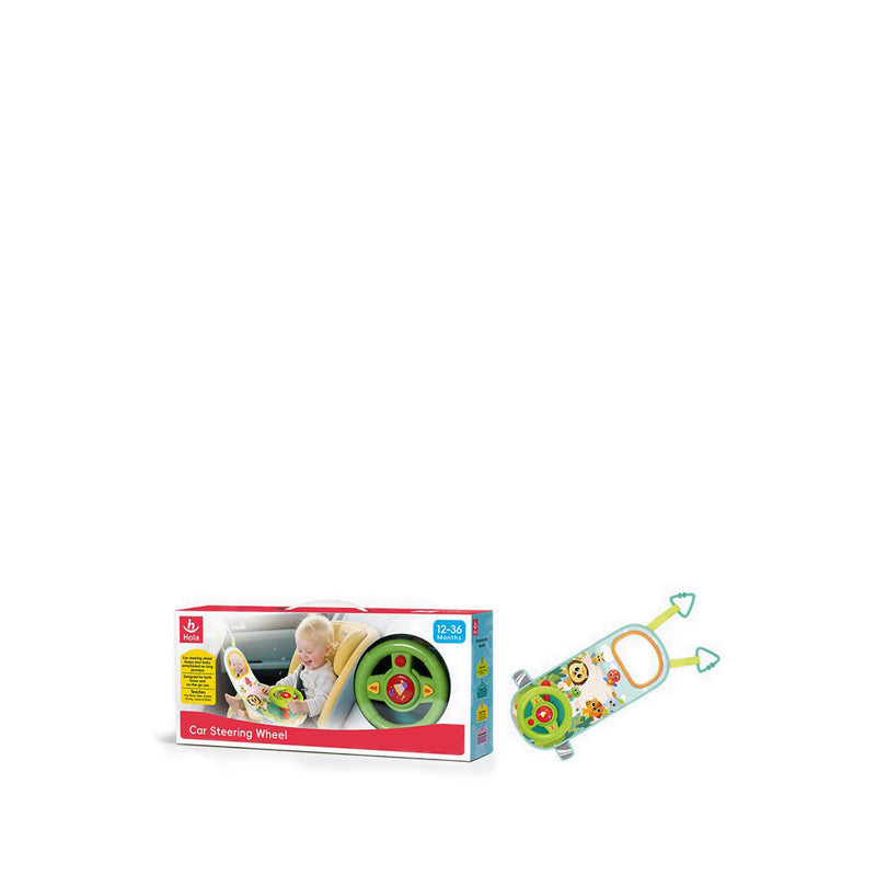 HOLA CAR STEERING WHEEL W/LIGHTS MUSIC - HOYE993