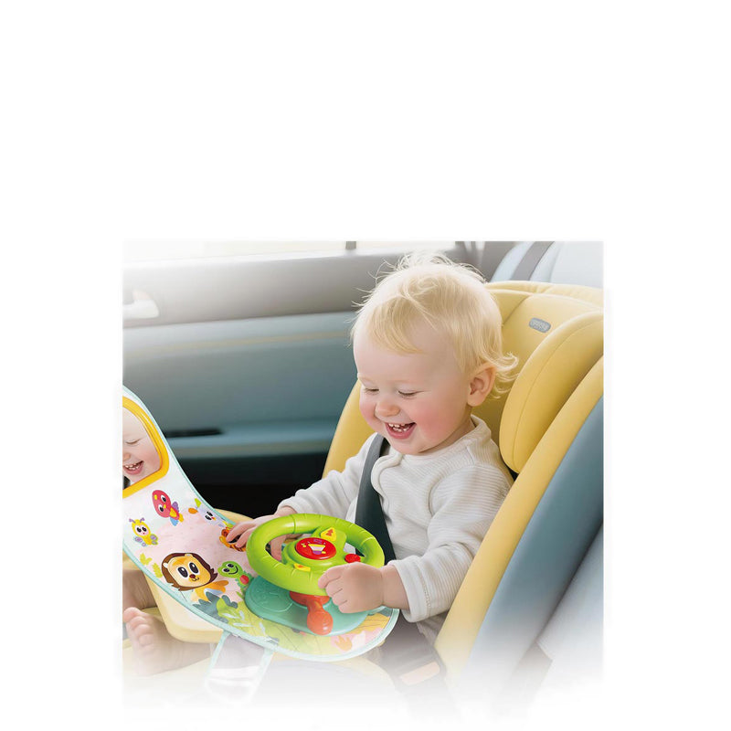 HOLA CAR STEERING WHEEL W/LIGHTS MUSIC - HOYE993