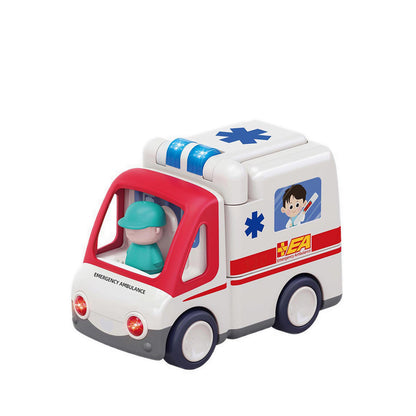 HOLA TOY AMBULANCE  WITH LIGHTS/MUSIC - HOYE9997