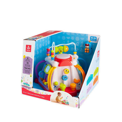 HOLA 15 IN 1 DISCOVER ACTIVITY CUBE - HOYHE806