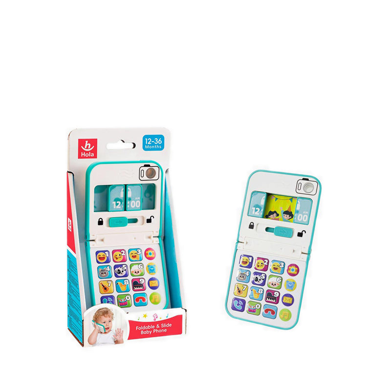 HOLA FOLDABLE AND SLIDE BABY PHONE - HOYHE8972