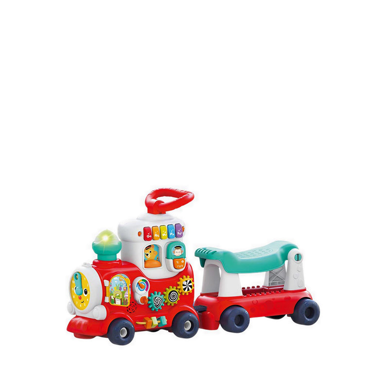 HOLA 4 IN 1 SMART LEARNING PUSH AND RIDE TRAIN - HOYHE8990