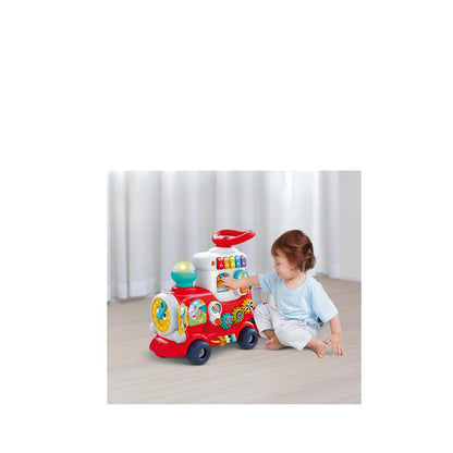 HOLA 4 IN 1 SMART LEARNING PUSH AND RIDE TRAIN - HOYHE8990