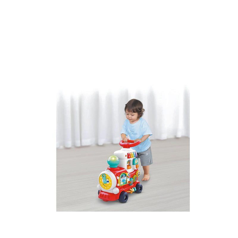HOLA 4 IN 1 SMART LEARNING PUSH AND RIDE TRAIN - HOYHE8990