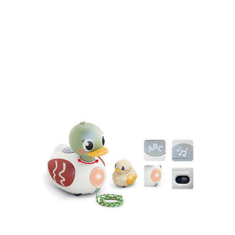 HOLA PULL ALONG LEARNING & SOOTHING DUCK FAMILY - HOYHE9976