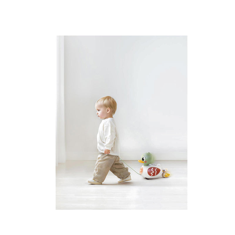 HOLA PULL ALONG LEARNING & SOOTHING DUCK FAMILY - HOYHE9976