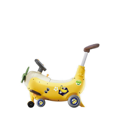 HOLA 4 IN 1 RIDE ON PUSH BANANA PLANE - HOYHE9983