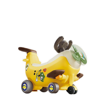 HOLA 4 IN 1 RIDE ON PUSH BANANA PLANE - HOYHE9983