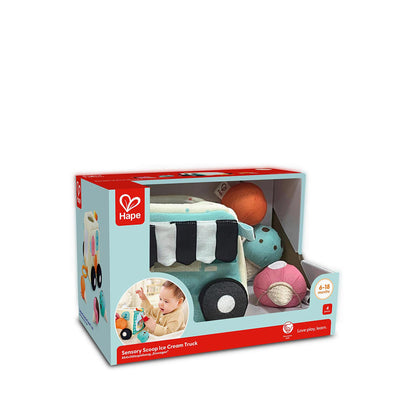 Hape Sensory Scoop Ice Cream Truck - Hpae0075
