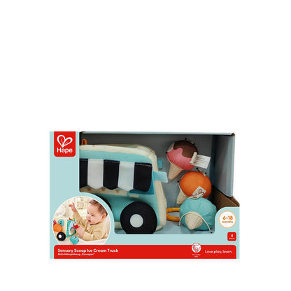 Hape Sensory Scoop Ice Cream Truck - Hpae0075