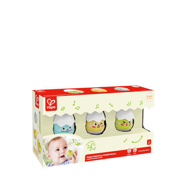 HAPE HAPPY HATCHLINGS WOBBLE RATTLES - HPAE0124