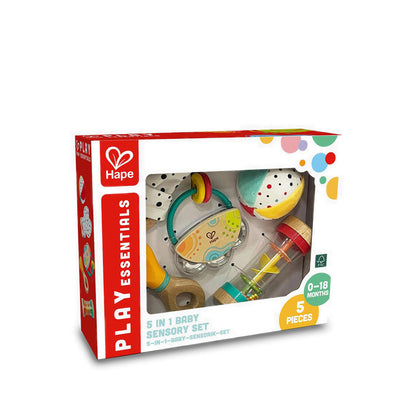 Hape 5In1 Baby Sensory Set - Hpae0130
