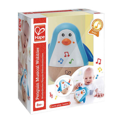 HAPE PENGUIN MUSICAL WOBBLER - HPAE0331