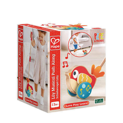 HAPE LILLY MUSICAL PUSH ALONG - HPAE0353