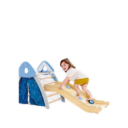 HAPE 4 IN 1 CLIMB AND SLIDE GYM SET - HPAE1222