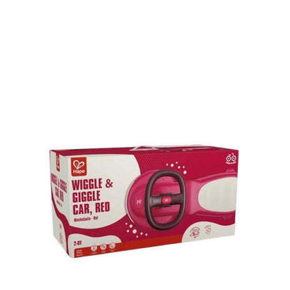Hape Wiggle and Giggle Car Red - HPAE1223