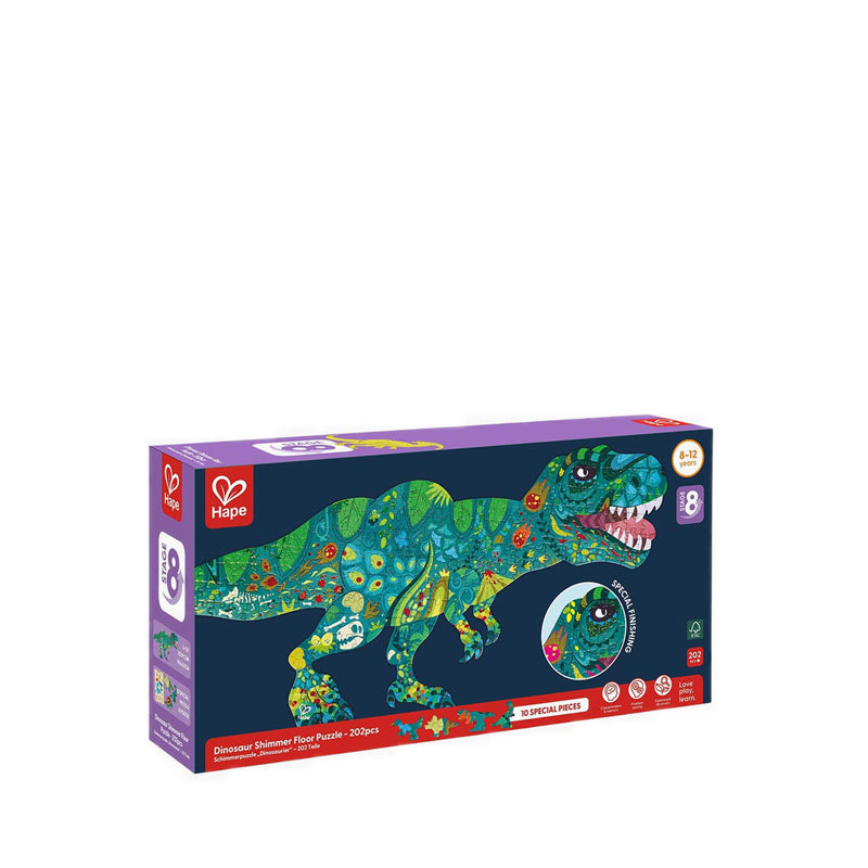 Hape Dino Shimmer Floor Puzzle - Hpae1667