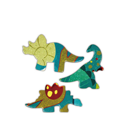 Hape Dino Shimmer Floor Puzzle - Hpae1667