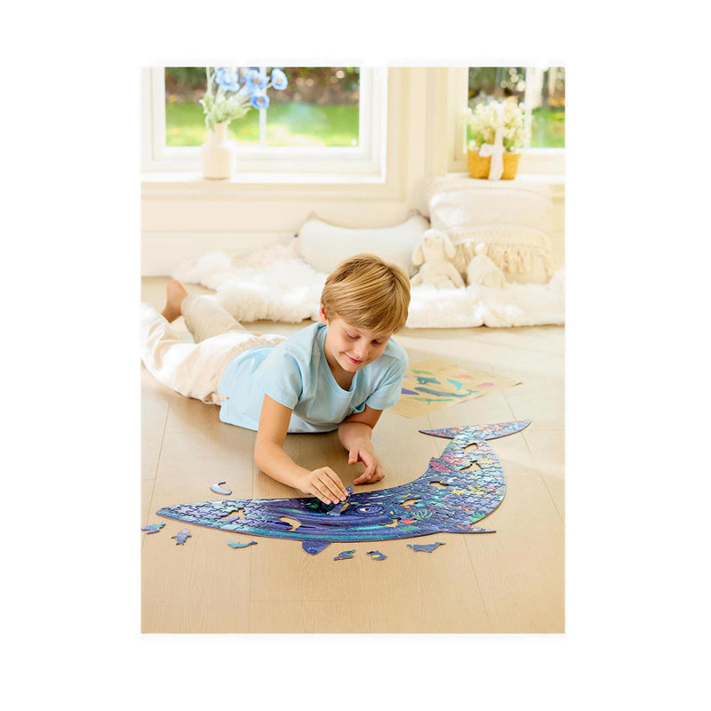 Hape Whale Shimmer Floorpuzzle - Hpae1668