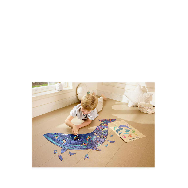 Hape Whale Shimmer Floorpuzzle - Hpae1668