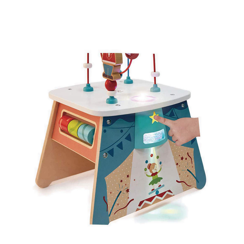 HAPE LIGHT UP CIRCUS ACTIVITY CUBE - HPAE1813