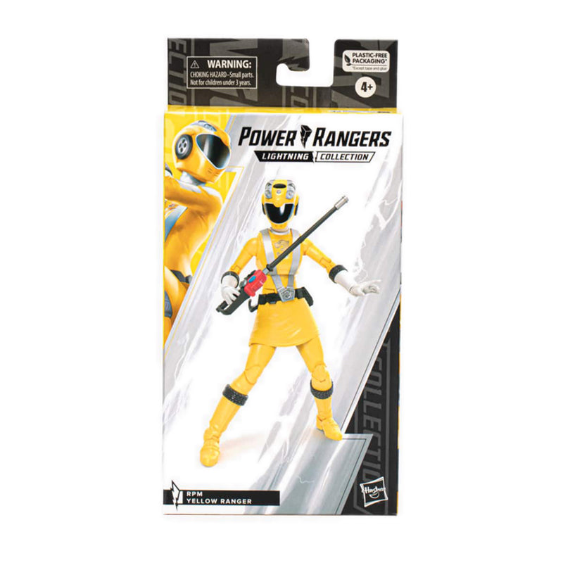 Power Rangers Lightning Collection RPM Yellow Ranger Figure - HPRF8214
