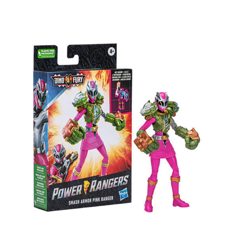 Power Rangers Dino Fury Smash Armor Pink Ranger - HPRF8236