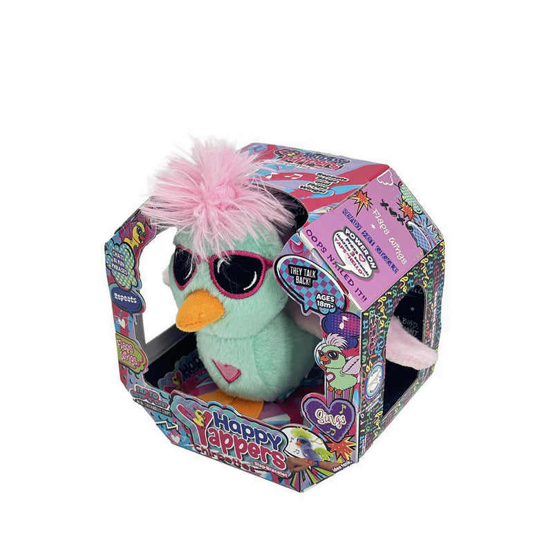 Happy Yappers Chat-n-Chirp S3 Bird - Lulu Chirp - HYY9393