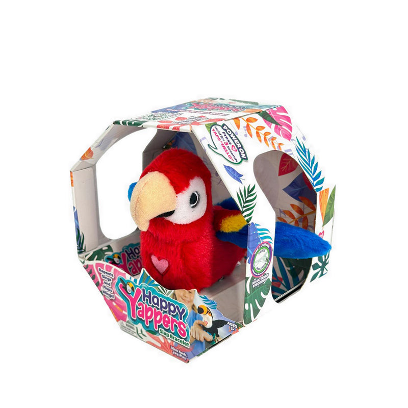 Happy Nappers Yappers Red Parrot - HYY9594