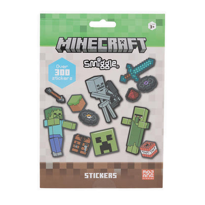 Smiggle Minecraft Sticker Studio Book - IGL401455GRN
