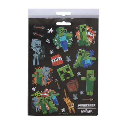 Smiggle Minecraft Sticker Studio Book - IGL401455GRN
