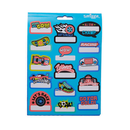 Smiggle Book Sticker Label Pad Vol 1 Blue - IGL401647BLU