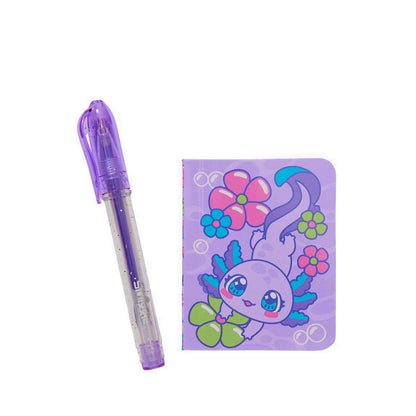 Smiggle Realm Mini Notepad Keyring Pen Pal - IGL401667LIL