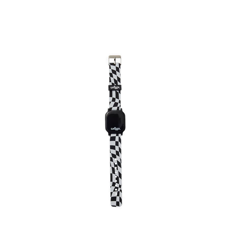 Smiggle Check Light Up Digital Watch - IGL412753BLK