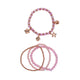 Smiggle BRACELET 4PK VIBE - IGL413099PUR