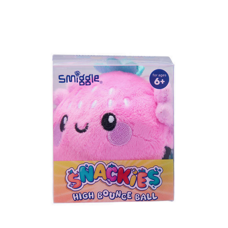 Smiggle Snackies Character Bounce Ball - IGL413473PNK