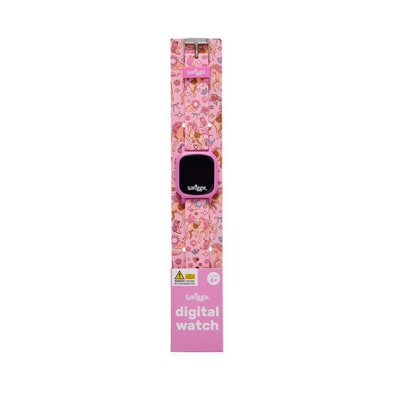 Smiggle Wildflower Digital Watch - IGL413562PNK
