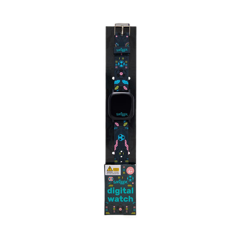 Smiggle Power Play Digital Watch - IGL413568BLK