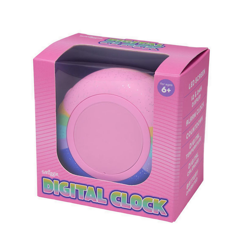 Smiggle Round About Clock - IGL414717PNK